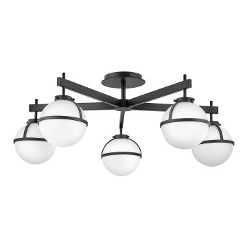 Hinkley Lighting Hollis HK-HOLLIS-5-O-BK Stropo šviestuvas 5x40 W/E14 ip44