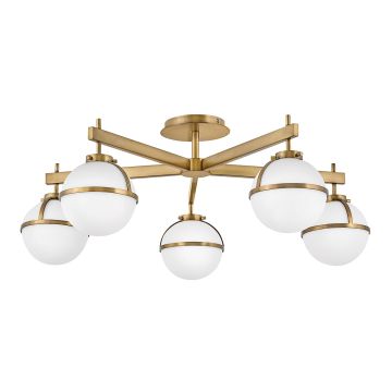 Hinkley Lighting Hollis HK-HOLLIS-5-O-HB Stropo šviestuvas 5x40 W/E14 ip44