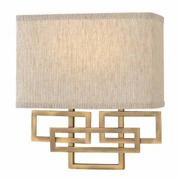 Hinkley Lighting LANZA HK-LANZA2-BR Sienos lempa 2x60W/E14