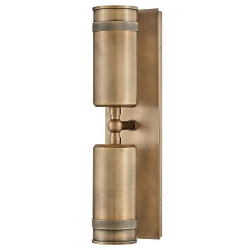 Hinkley Pratt HK-PRATT-2LT-SPOT-HB Sienos lempa 2x8W/GU10 3000K 560lm ip44