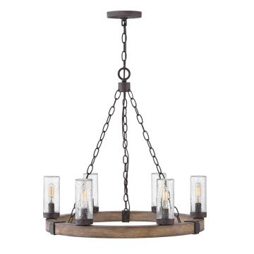 Hinkley Lighting Sawyer HK-SAWYER6-SQ Pakabinama lempa 6x40W/E14 IP44