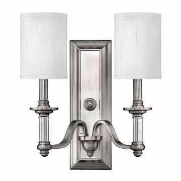 Hinkley Lighting SUSSEX HK-SUSSEX2 Sienos lempa 2x60W/E14