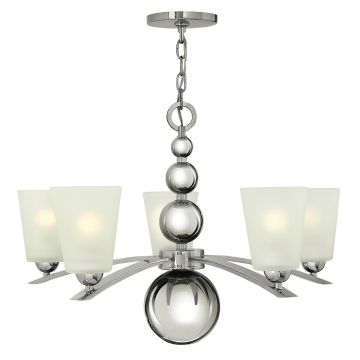 Hinkley Lighting ZELDA HK-ZELDA5-PN Švieslentė 5x60W/E27