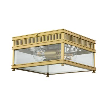 Elstead Lighting Holborn HOLBORN-F-BB Lubų šviestuvas 2x60 W/E27 ip44