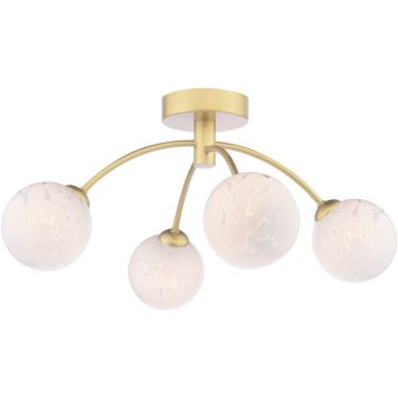 Dar Lighting Izzy IZZ0435-17 Stropo šviestuvas 4x40w/g9 ip20