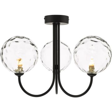 Dar Lighting Jared JAR0322-12 Stropo šviestuvas 3x40w/g9 ip20