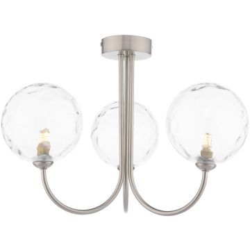 Dar Lighting Jared JAR0338-12 Stropo šviestuvas 3x40w/g9 ip20