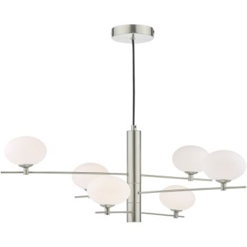 Dar Lighting Jasper JAS0646 Pakabinama lempa 6x25w/g9