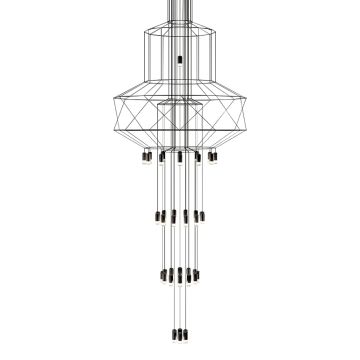 King Home FLUSSO JD0032-43P Pakabinama lempa 43x3W/G9 3000K 1320LM IP20