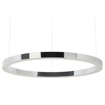 King Home RING JD8169-100.SILVER Pakabinama lempa 1x75W/LED 3000K 6000LM IP20