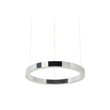 King Home RING JD8169-40.SILVER Pakabinama lempa 1x25W/LED 3000K 2000LM IP20