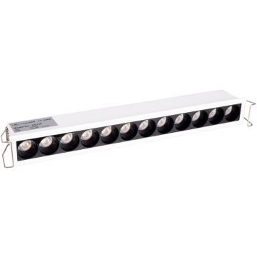 Maxlight X-LINE H0138 Įmontuojamas apšvietimas 12x15w/led 3000k 1050lm ip20
