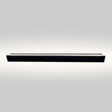 Light Prestige Bodo LP-789/1W 60 BK Sienos lempa 1x12W/LED 3000K|4000K|6000K 1933lm IP54