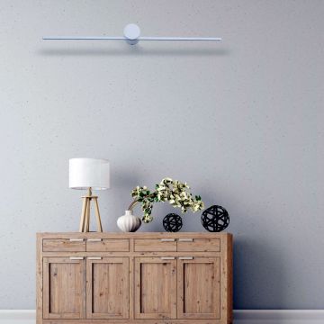 Light Prestige Modern Slim LP-777/1W L WH Sienos lempa 1x8W/LED 3000K 1100 lm IP44