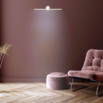 Light Prestige Modern Slim LP-777/1W M GD Sienos lempa 1x6W/LED 3000K 800 lm IP44
