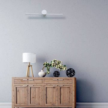 Light Prestige Modern Slim LP-777/1W M WH Sienos lempa 1x6W/LED 3000K 800 lm IP44