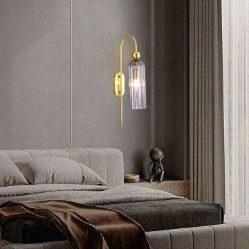 Light Prestige Piega LP-939/1W smoked Sienos lempa 1x40W/E14 IP20