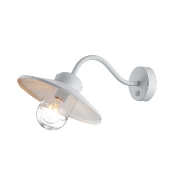 Elstead Lighting Klampenborg KLAMPENBORG-PIR-WHT Sienos lempa 1x60W/E27 IP44