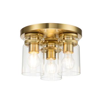 Kichler Brinley KL-BRINLEY-F-BB Lubų šviestuvas 3x60W/E27