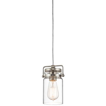 Kichler BRINLEY KL-BRINLEY-MP-NI Pakabinama lempa 1x60W/E27
