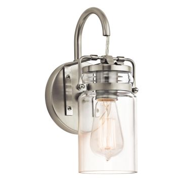 Kichler BRINLEY KL-BRINLEY1-NI Sienos lempa 1x60W/E27