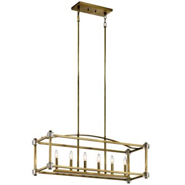Kichler CAYDEN KL-CAYDEN-ISLE Pakabinama lempa 6x60W/E14
