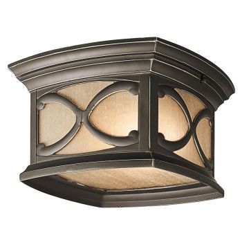 Kichler FRANCEASI KL-FRANCEASI-F Lubų šviestuvas 2x60W/E27 IP44