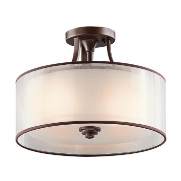 Kichler LACEY KL-LACEY-SF-MB Stropo šviestuvas 3x60W/E27