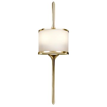 Kichler MONA KL-MONA-S-PB Sienos lempa 2x3,5W/G9 320LM IP44