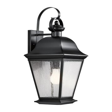 Kichler Mount Vernon KL-MOUNT-VERNON2-L-BK Sienos lempa 1x60W/E27 ip44
