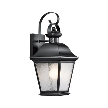 Kichler Mount Vernon KL-MOUNT-VERNON2-M-BK Sienos lempa 1x60W/E27 ip44