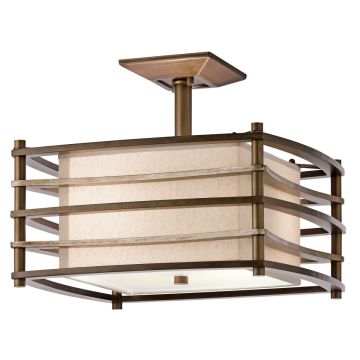 Kichler MOXIE KL-MOXIE-SF Stropo šviestuvas 2x60W/E27