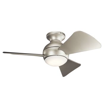 Kichler Sola KLF-SOLA-34-BN Ventiliatorius 1x10W/LED 3000K 1116 lm IP23