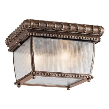 Kichler VENETIAN RAIN KL-VENETIAN-F Lubų šviestuvas 2x40W/E14 IP44