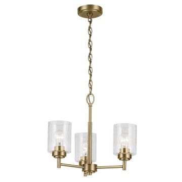 Kichler Winslow KL-WINSLOW3-NBR Švieslentė 3x60W/E27 IP20