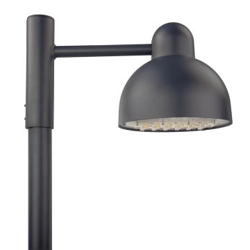 Norlys KOSTER PRO 1812GR Gatvės šviesos stulpas 1x11W/LED 3000K 2035LM IP65