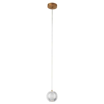 Light Prestige Brillant LP-3303/1P GD Pakabinama lempa 1x5W/LED 3000K|4000K|6000K 410lm IP20