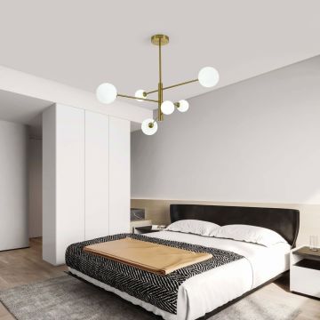 Light Prestige Dorado LP-002/6P Stropo šviestuvas 6x40W/G9 IP20