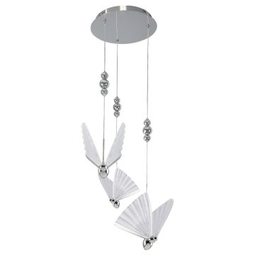 Light Prestige Mariposa LP-1715/3P CH Pakabinama lempa 3x24W/LED 3000K|4000K|6000K IP20