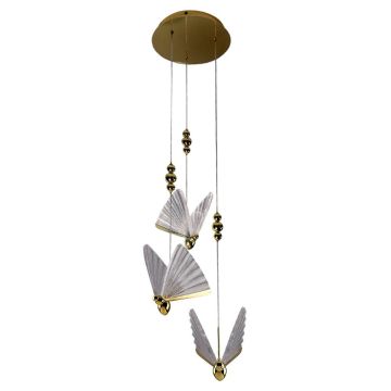 Light Prestige Mariposa LP-1715/3P Pakabinama lempa 3x24W/LED 3000K|4000K|6000K IP20
