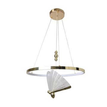 Light Prestige Marissa LP-2515/1P GD Pakabinama lempa 2x33W/LED 3000K|4000K|6000K 3552lm IP20