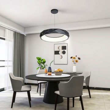 Light Prestige Reus LP-8069/1P LED BK Pakabinama lempa 1x36W/LED 4000K 3240 lm IP20