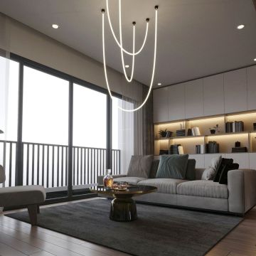 Light Prestige Rope Light LP-642/2M Smart Pakabinama lempa 1x25W/LED 2700K-6500K 6600 lm IP20