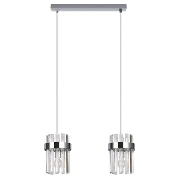 Light Prestige Vetro LP-2910/2L CH Pakabinama lempa 2x10W/E14 IP20