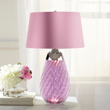 Elstead Lighting LENA LARGE LENA-TL-L-PLUM Stalo lempa 1X7W/GU10+1x60W/E27