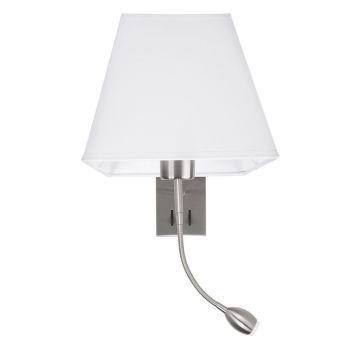 Luces Exclusivas CACERES LE42280 Sienos lempa 1x3W/LED+1xE27 3000k IP20 190lm