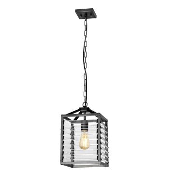 Elstead Lighting Louvre LOUVRE-1P Pakabinama lempa 1x60W/E27