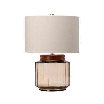 Elstead Lighting LUGA LUGA-TL-SMOKE Stalo lempa 1x60W/E27