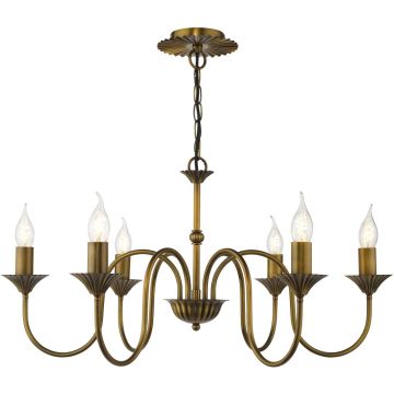 Dar Lighting Lydian LYD0663 Švieslentė 6x40w/E14
