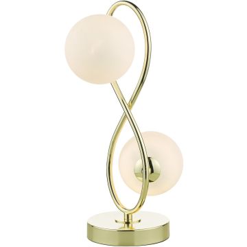 Dar Lighting Lysandra LYS4235 Stalo lempa 2x40w/g9